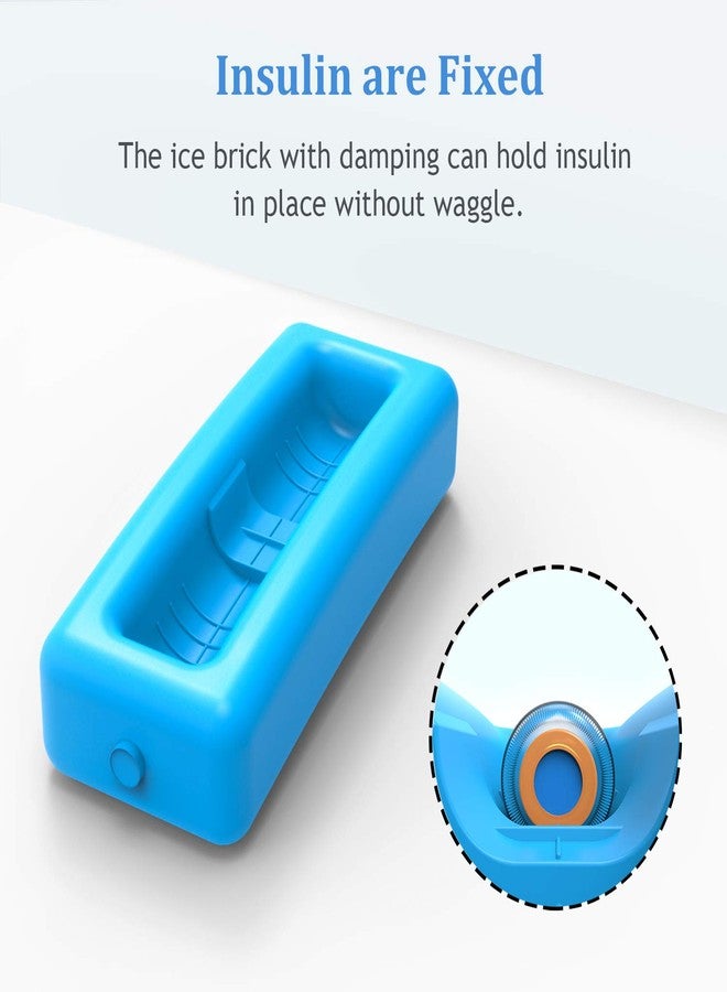 SHBC Medical Cooler Insulin Vial Carrying Travel Case TSA Approved Protector for Diabetic with One Ice Pack Black - Image 5